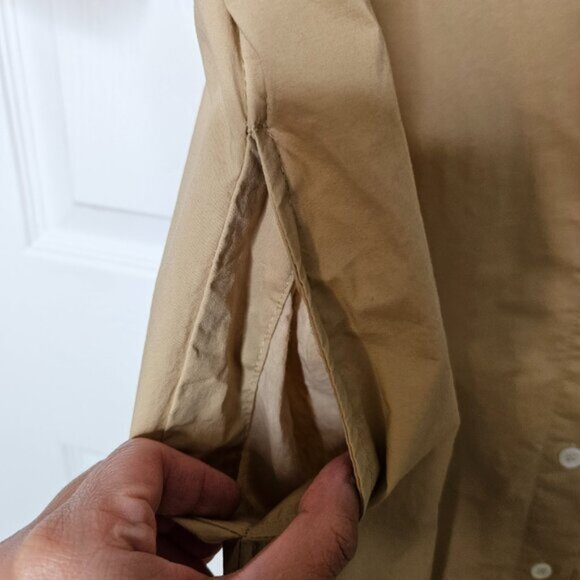 Calypso Shirt Dress in Beige small to medium - Picture 7 of 12